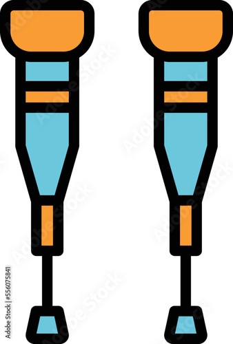 walking stick Vector Icon 
