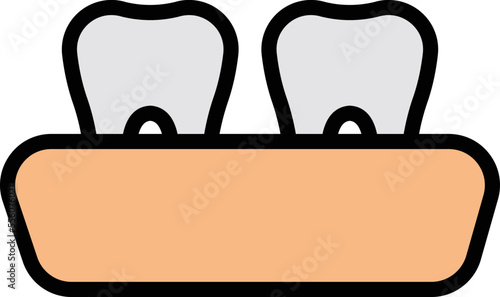  teeth treatment Vector Icon
