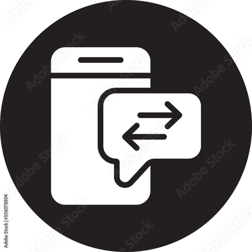 phone cell glyph icon