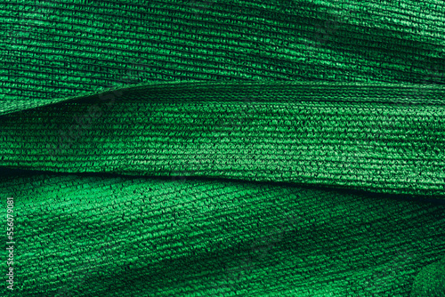 Beautiful abstract green emerald net texture background with copy space.