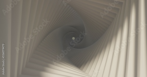 abstract 3d background spiral made in blender