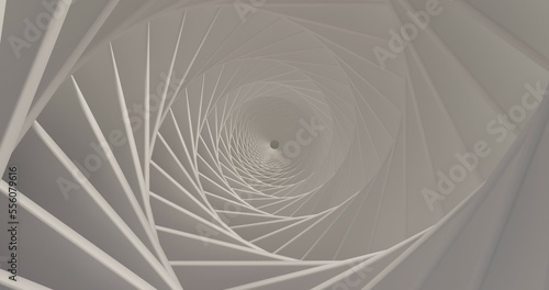 Fototapeta Naklejka Na Ścianę i Meble -  abstract 3d background spiral made in blender