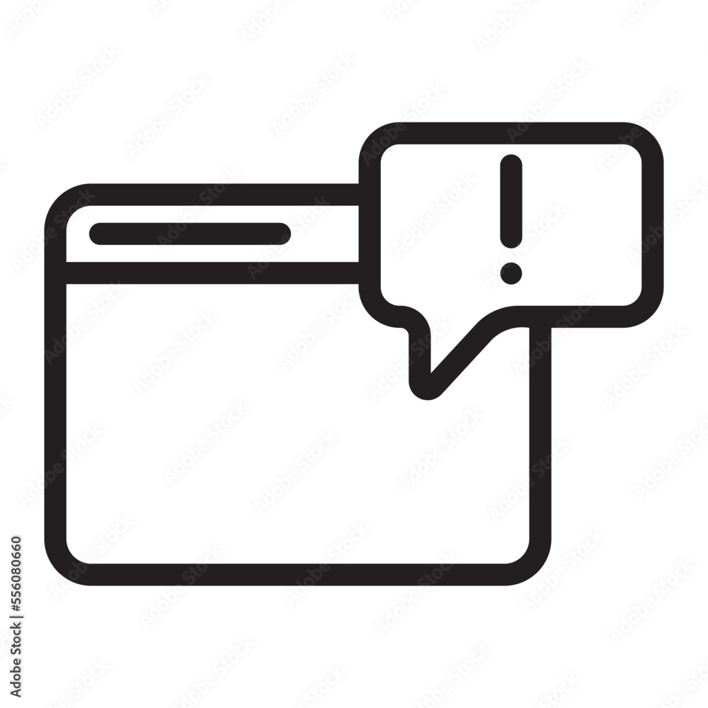 error line icon error line icon