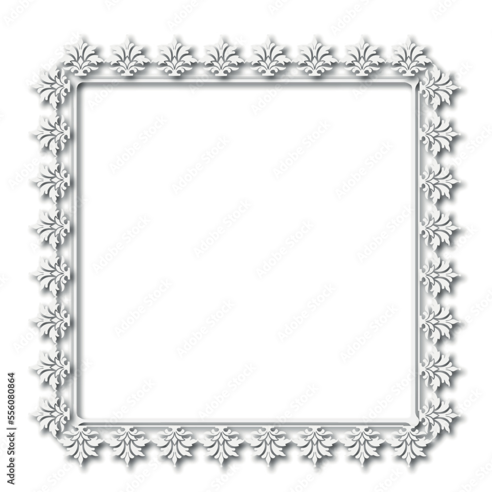 Fototapeta premium frames in vintage style with elements of ornament, art, pattern, background, texture, Vector illustration eps 10, Art.