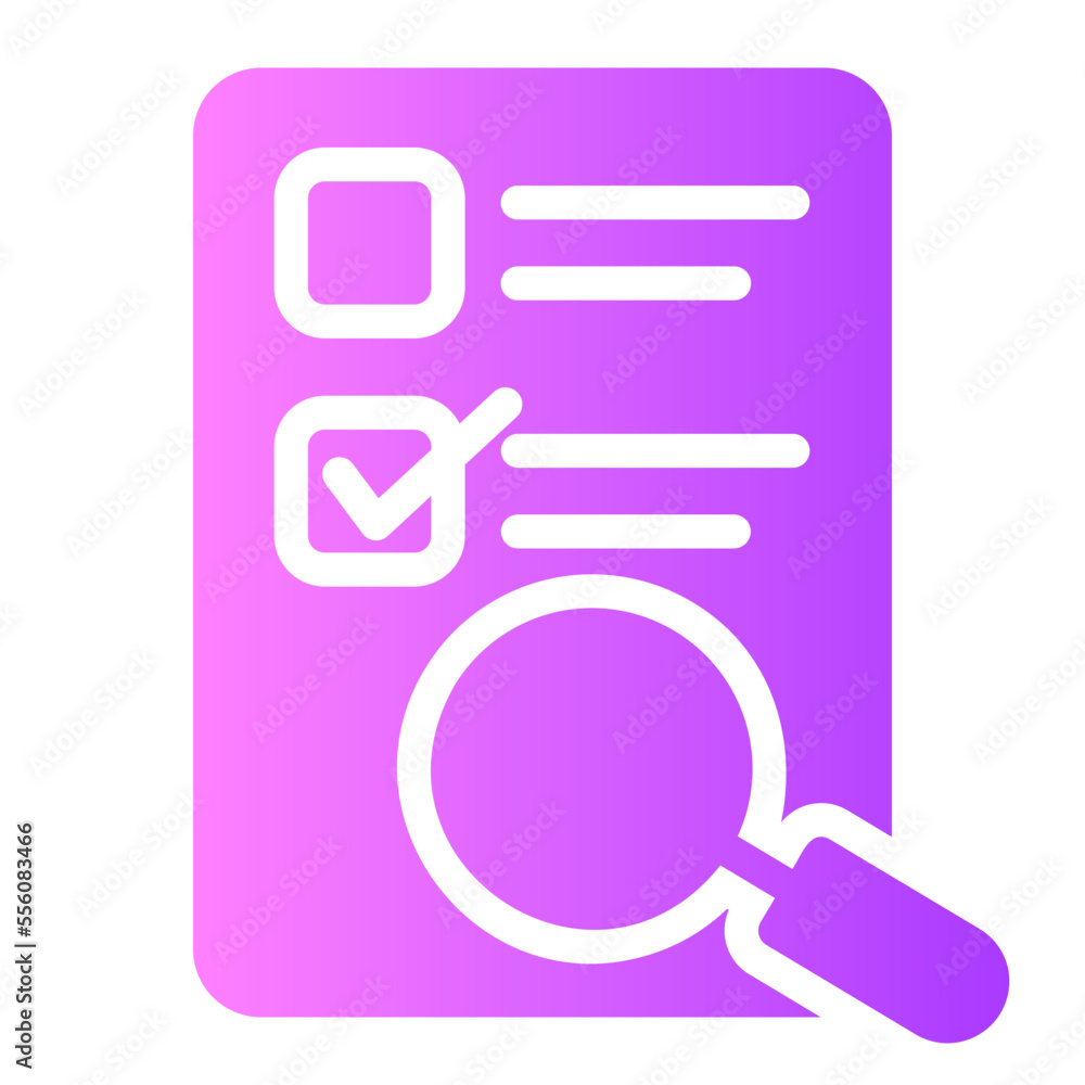 audit gradient icon audit gradient icon