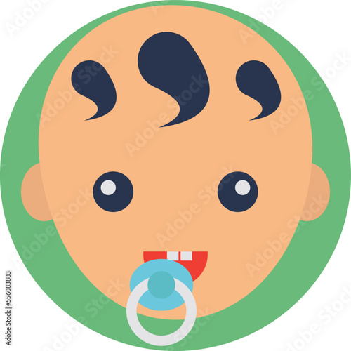 Baby Vector Icon
