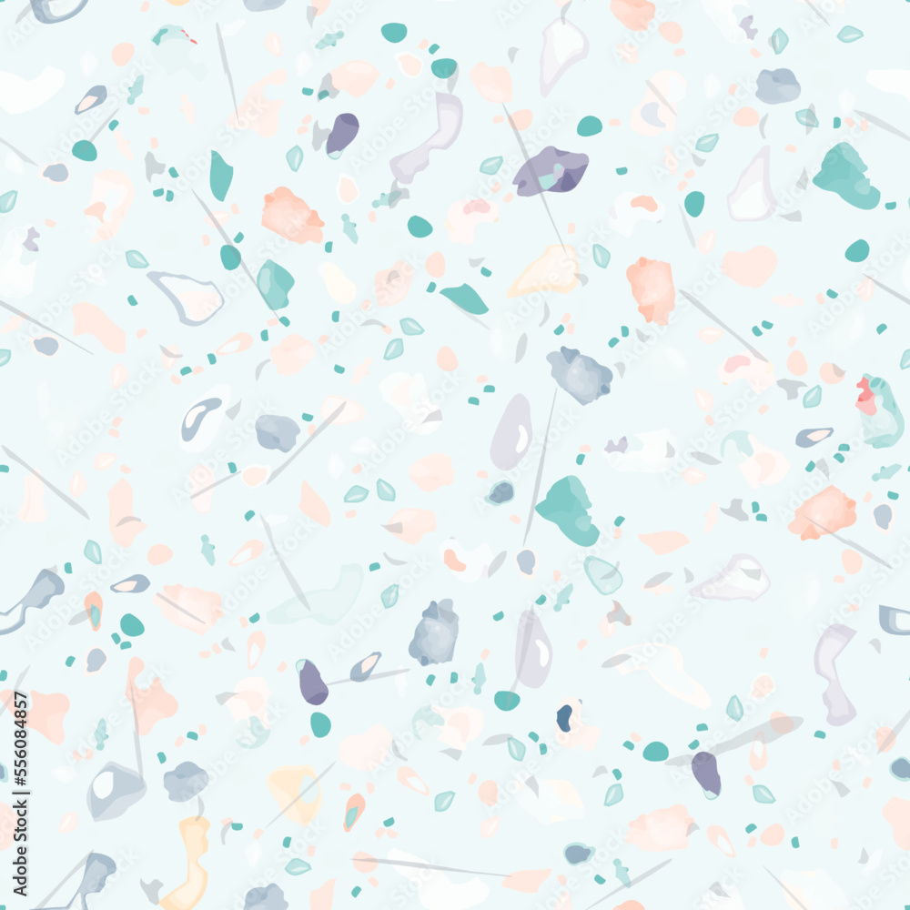 custom made wallpaper toronto digitalTerrazzo Texture Vector. Flooring Seamless Pattern