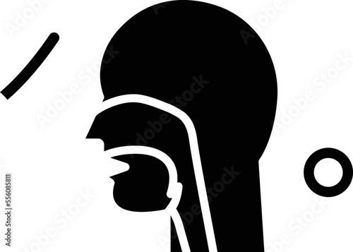 Nasal canal Vector Icon
