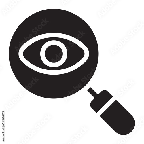 magnifier glyph icon