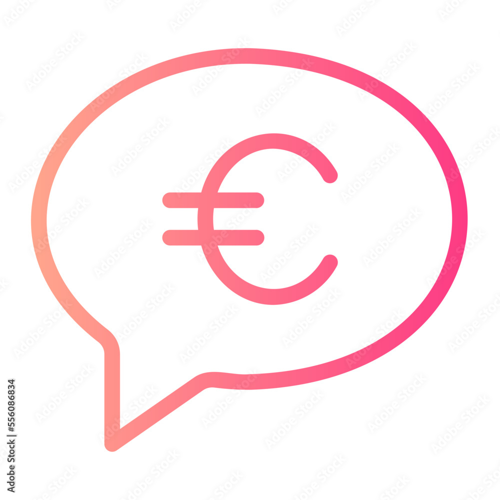 chatting gradient icon chatting gradient icon