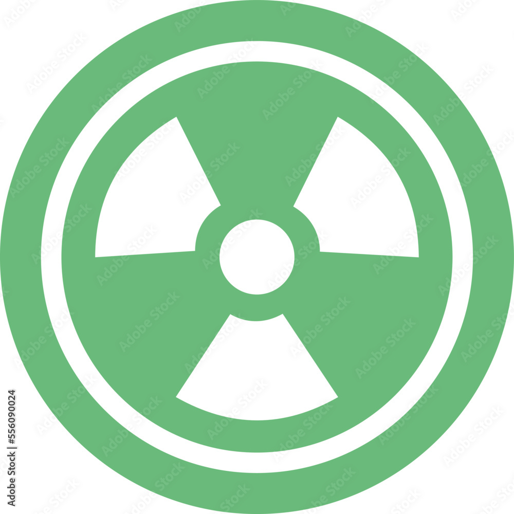 Nuclear Energy Vector Icon
Nuclear Energy Vector Icon