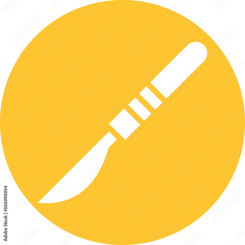 Doctor knife Vector Icon
Doctor knife Vector Icon