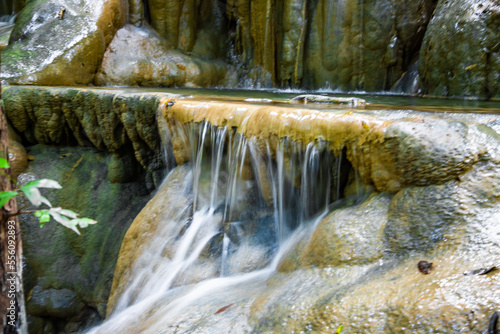 Namtok Wang Sai Thong waterfall in Satun Thailand