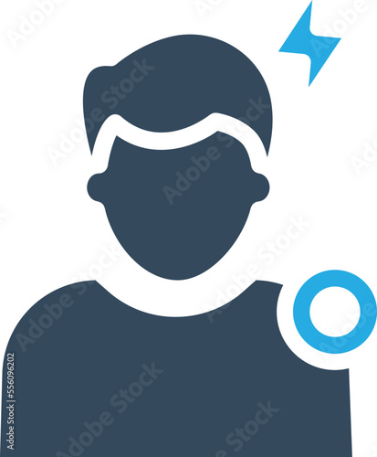 Human infection Vector Icon
