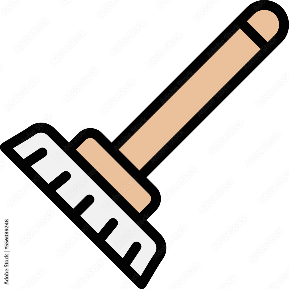 Cleaning brush Vector Icon Design Illustration Cleaning brush Vector Icon Design Illustration