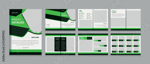 Product catalogue layout template, company booklet desigb, modern and creative product catalogue eps 10, Abstract Product catalogue design template, creative booklet layout for product