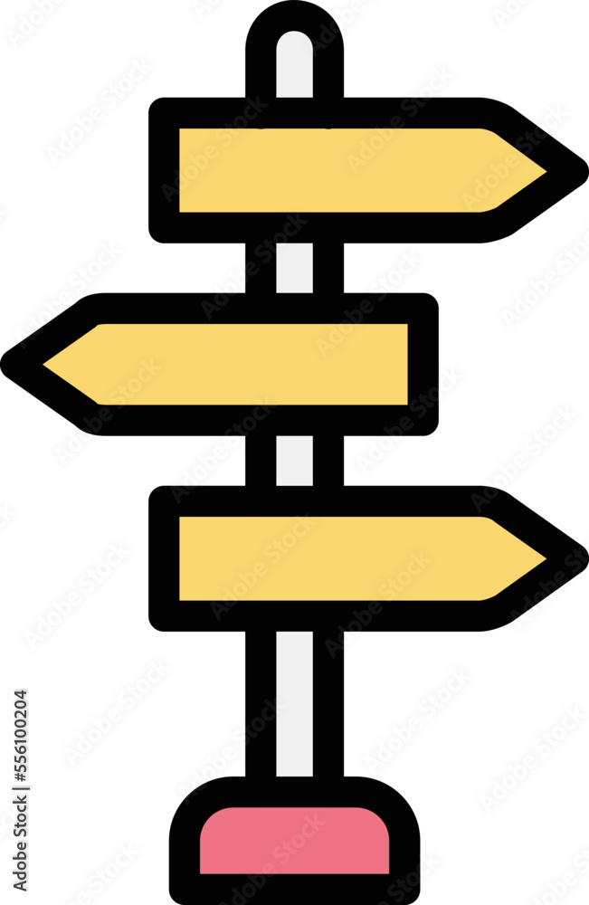 Signboard Vector Icon Design Illustration Signboard Vector Icon Design Illustration