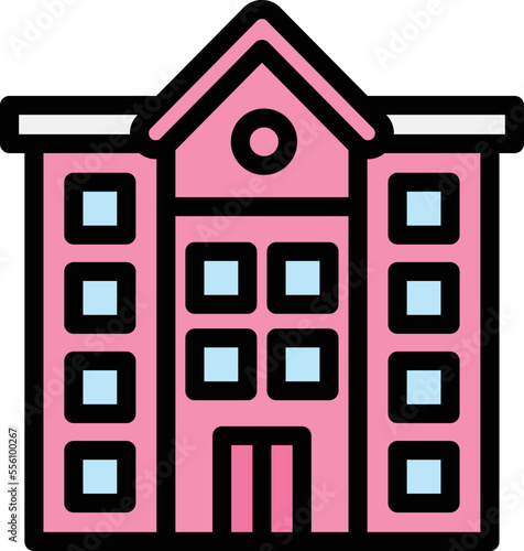 Building Vector Icon Design Illustration