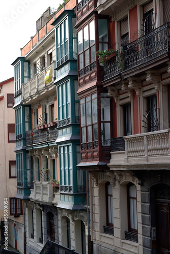 Architecture in the city of Bilbao