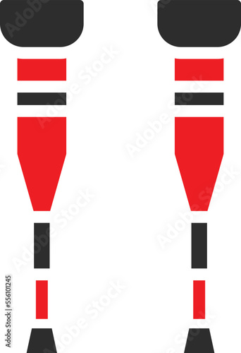 walking stick Vector Icon 
