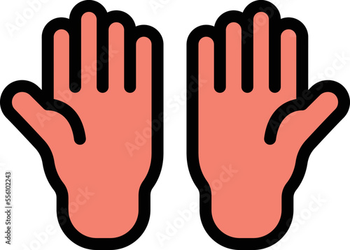 Gloves Vector Icon Design Illustration