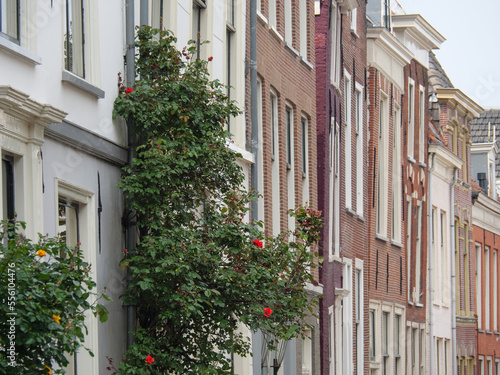 Die Universit  tsstadt Leiden in den Niederlanden