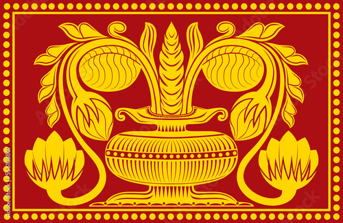 Sri Lankan Traditional illustration Art