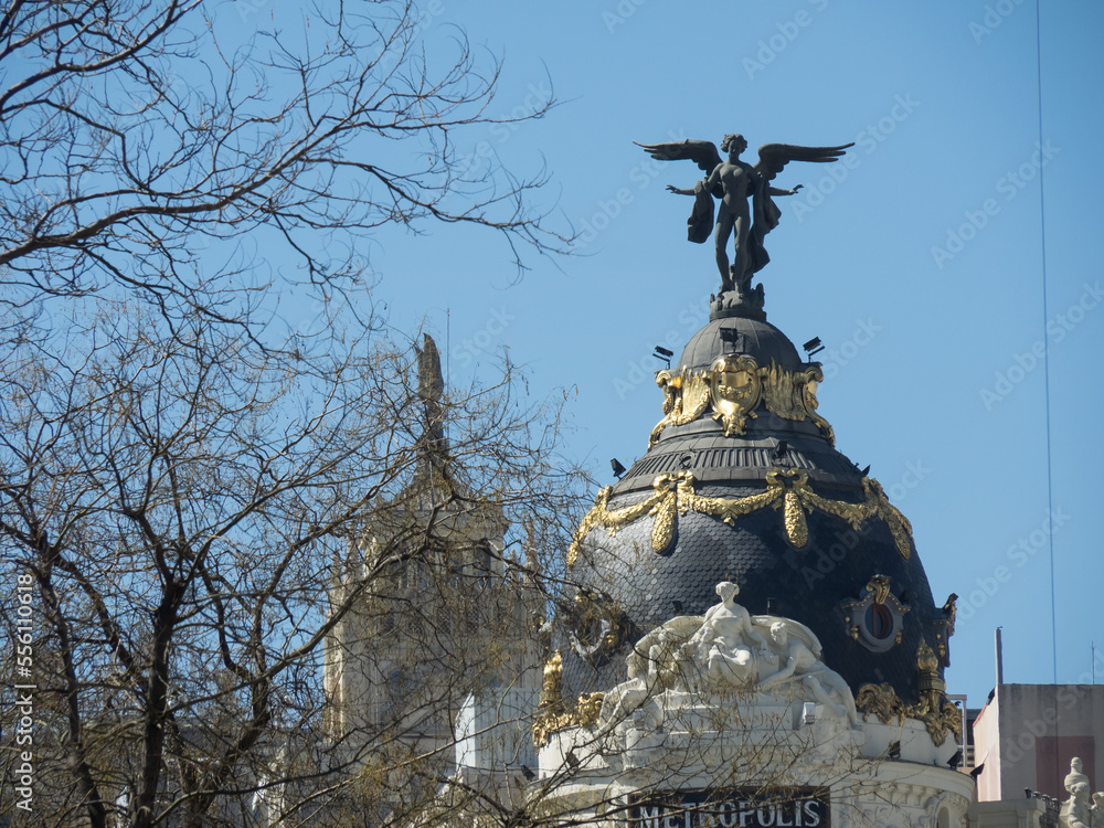 Die spanische Hauptstadt Madrid