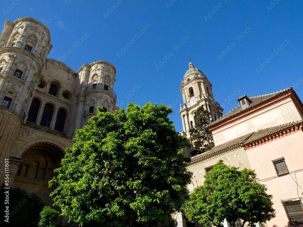 Die spanische Stadt Malaga