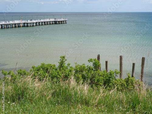 Die polnische Küste bei Gdynia