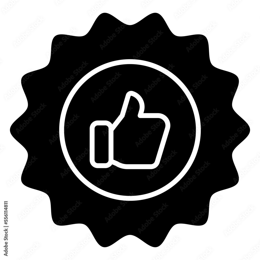 Obraz premium Conceptual solid design icon of customer feedback 