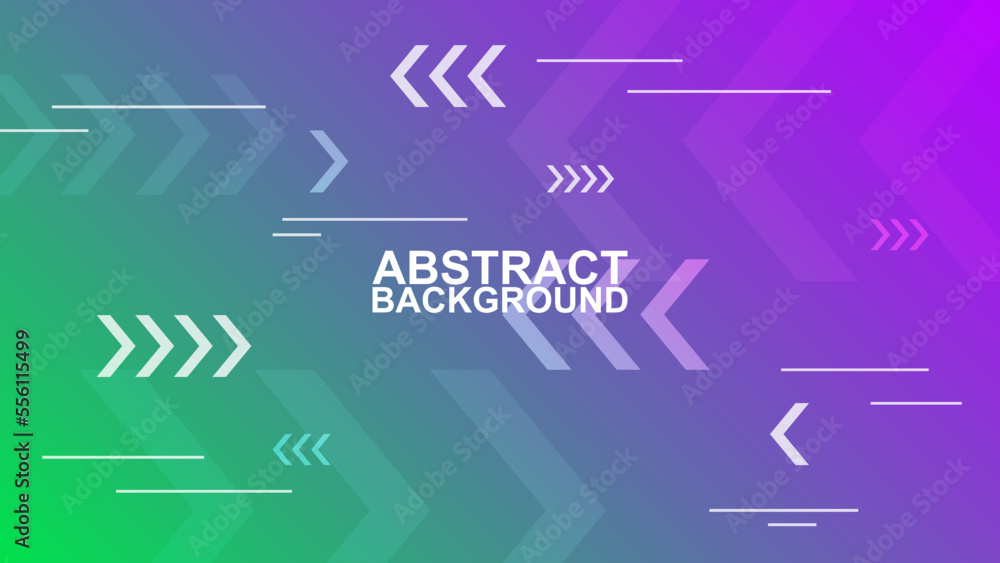 green and blue gradient abstract geometric line and triangle moving shape background vector illustrations EPS10. transfer, speed theme background