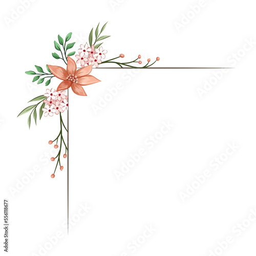  Set botanic blossom floral elements. Branches  leaves  herbs  wild plants  flowers. Garden  meadow  field collection leaf  foliage  branches. Bloom vector illustration isolated on white background