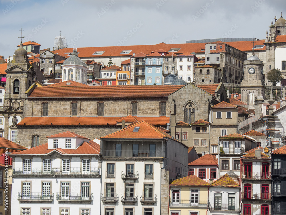 Die Stadt Porto am Douro