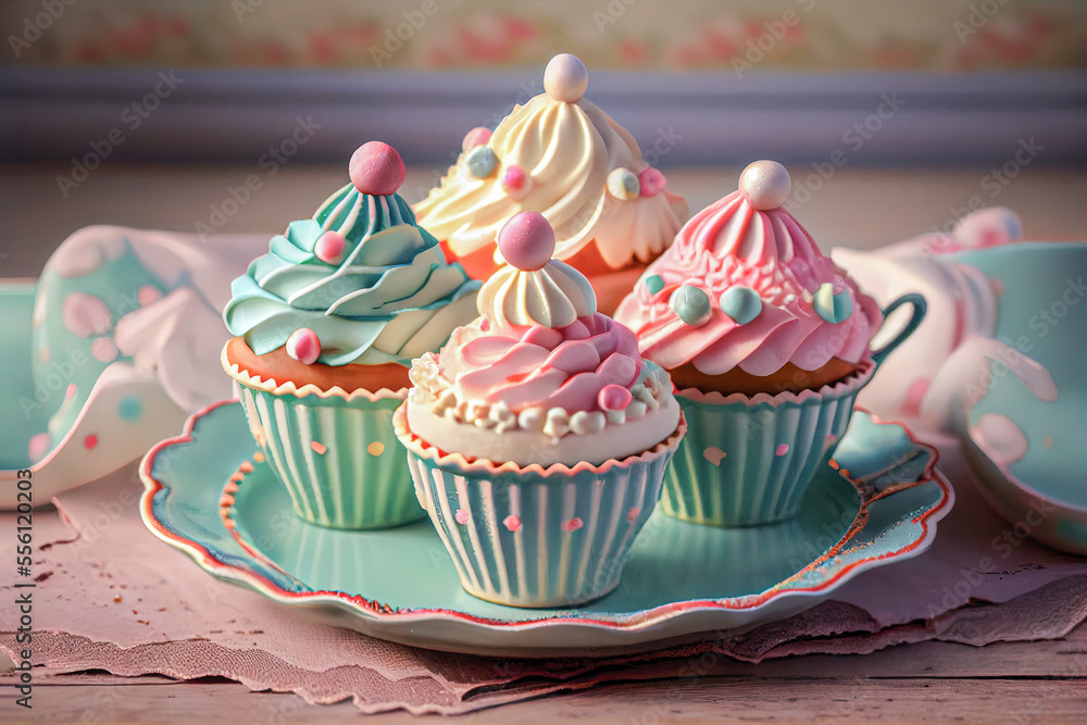 cupcake with icing cupcake with icing