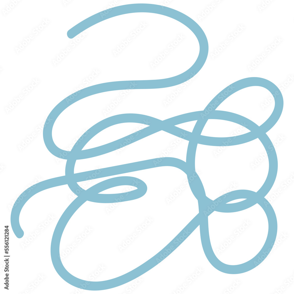 Abstract Scribble Line Hand drawn Abstract Scribble Line Hand drawn