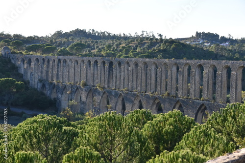 Akwedukt z Pegoes, Portugalia, Aqueduto w klasztorze Chrystusa,  photo