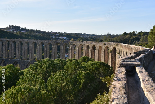 Akwedukt z Pegoes, Portugalia, Aqueduto w klasztorze Chrystusa,  photo