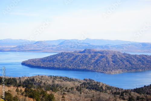 Lake Kussharo in Teshikaga, Hokkaido, Japan - 日本 北海道 弟子屈 美幌峠 屈斜路湖