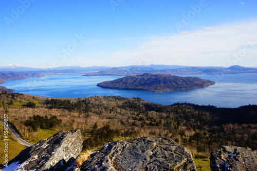 Lake Kussharo in Teshikaga, Hokkaido, Japan - 日本 北海道 弟子屈 美幌峠 屈斜路湖 photo