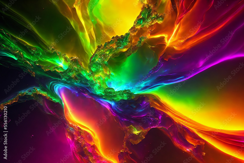 Fototapeta premium Act of Creation