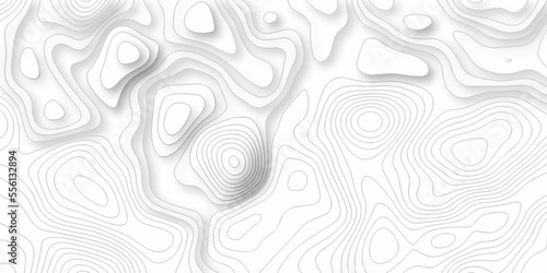 Topographic map. Geographic mountain relief. Abstract lines background. Contour maps. Vector illustration, Topo contour map on white background, Topographic contour lines vector map seamless pattern.