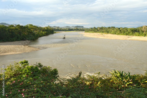 The Napo River in the Ecuadorian Amazon photo