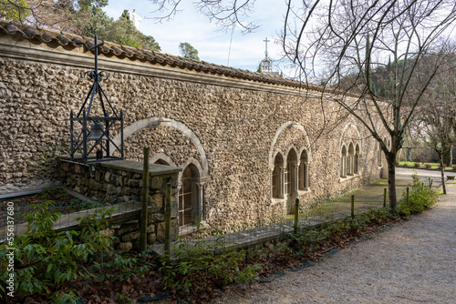 Vue de l'abbaye d'Aiguebelle