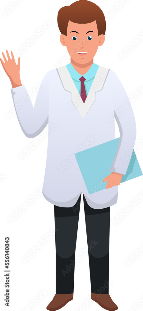 Doctor cartoon character