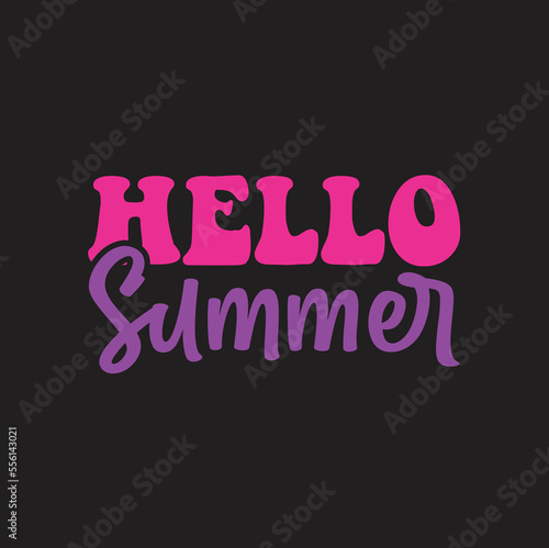 hello summer SVG