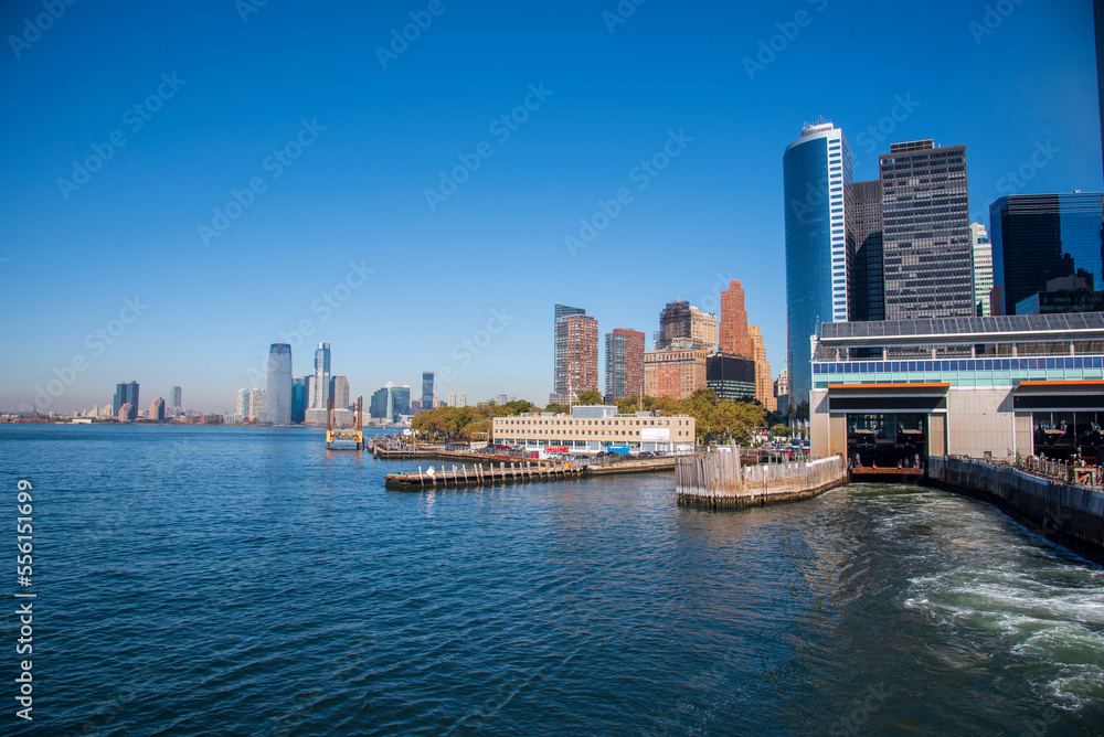 Manhattan Skyline from the Staten Island Ferry Manhattan Skyline from the Staten Island Ferry