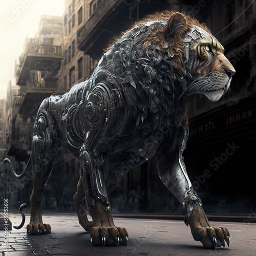 the lion robot © Welisson