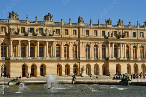 Versailles  France - august 19 2022   castle