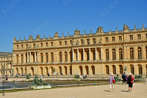 Versailles; France - august 19 2022 : castle